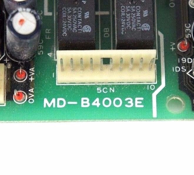 RELIANCE ELECTRIC MD-B4003E BOARD BLSR-2 247030025 W/ DSPL-001 WE-M2, MDB4003E