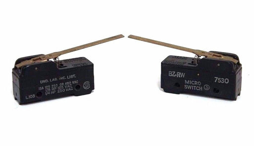 LOT OF 2 MICRO SWITCH BZ-RW LIMIT SWITCHES BZRW