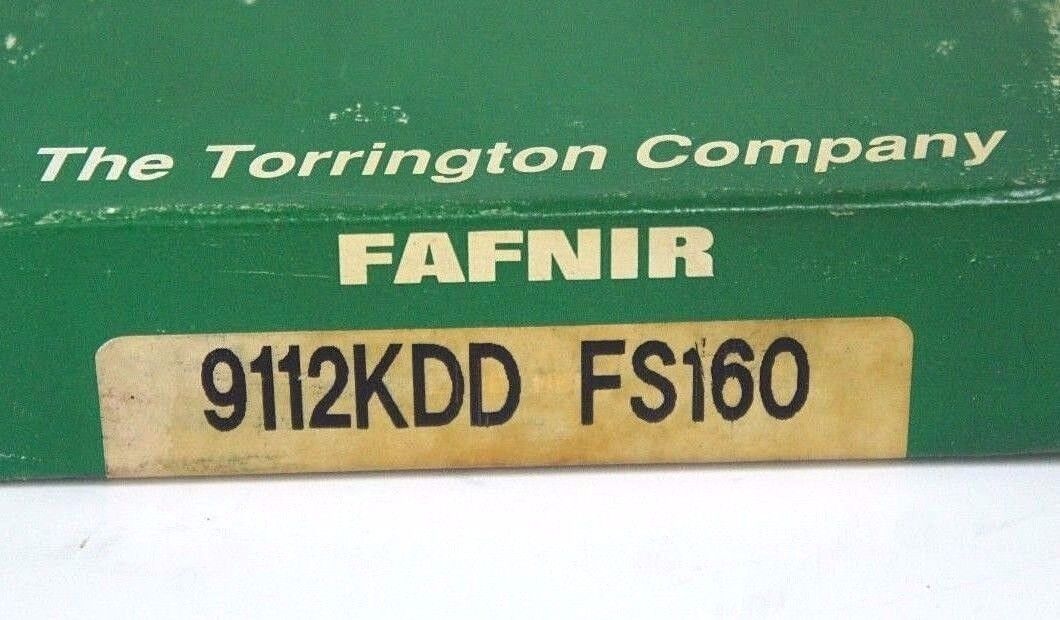 NIB FAFNIR 9112KDD DEEP GROOVE BALL BEARING 9112KDD FS160