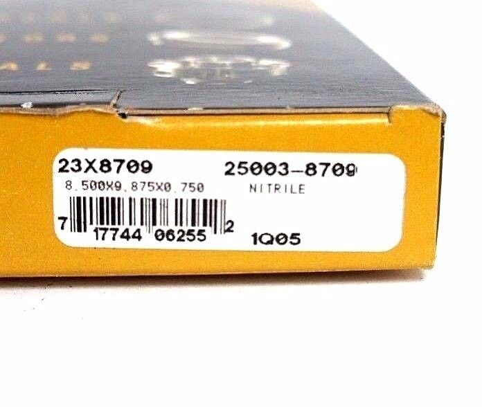 NIB KLOZURE GARLOCK 25003-8700 23X8709 MILL RIGHT N SPLIT, 8.500" ID, 9.875" OD