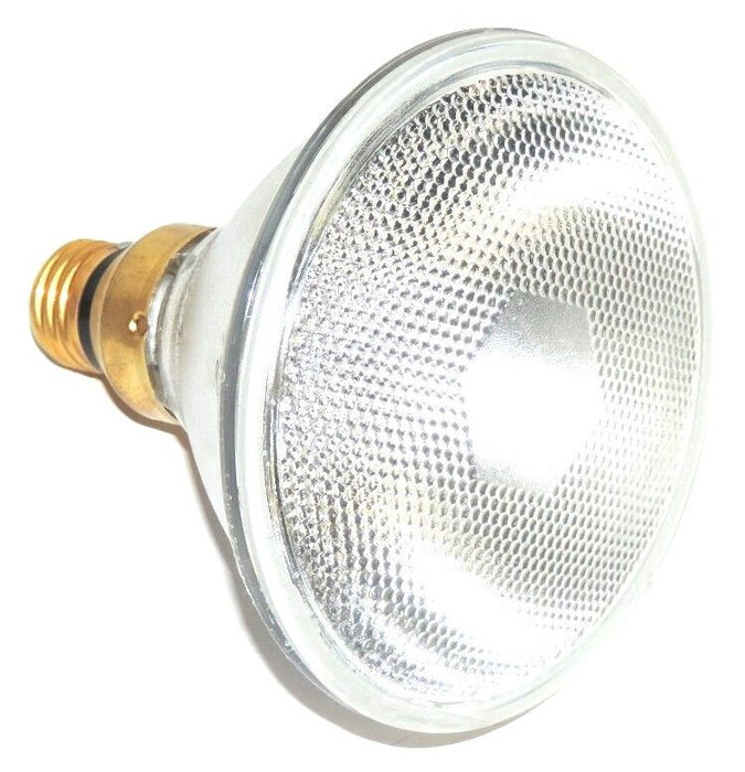 LOT OF 2 NIB DAMAR 75PAR38QFL CLEAR FLOOD LIGHTS, E26 MEDIUM, 75 WATT, 130 VOLT