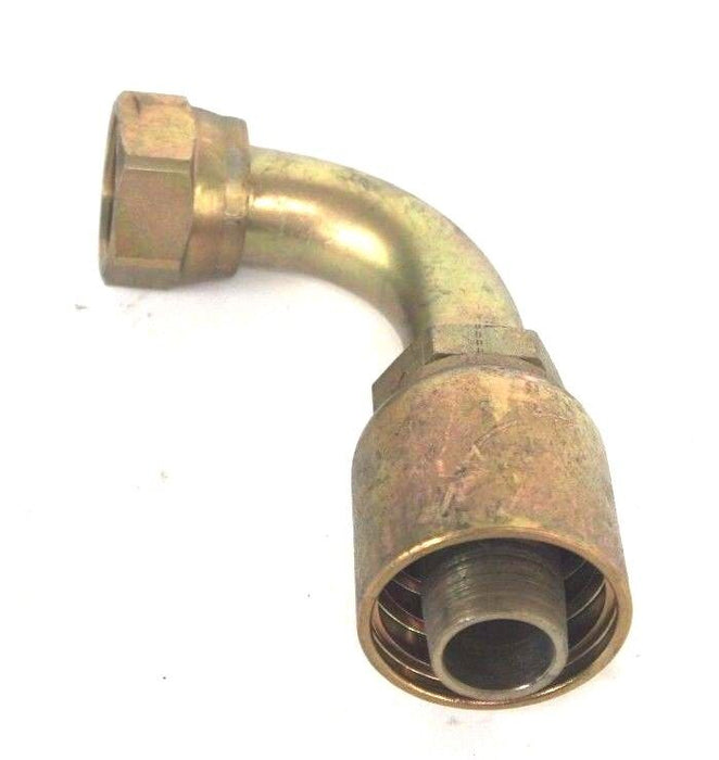 NEW PARKER 1L943-16-16 HYDRAULIC ELBOW HOSE FITTING 1" JIC X 1" HOSE FITTING