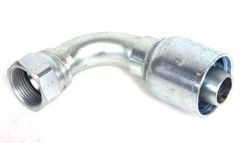 NEW PARKER 1L943-16-16 HYDRAULIC ELBOW HOSE FITTING 1" HOSE FITTING X 1" JIC