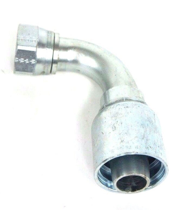 NEW PARKER 1L943-16-16 HYDRAULIC ELBOW HOSE FITTING 1" HOSE FITTING X 1" JIC