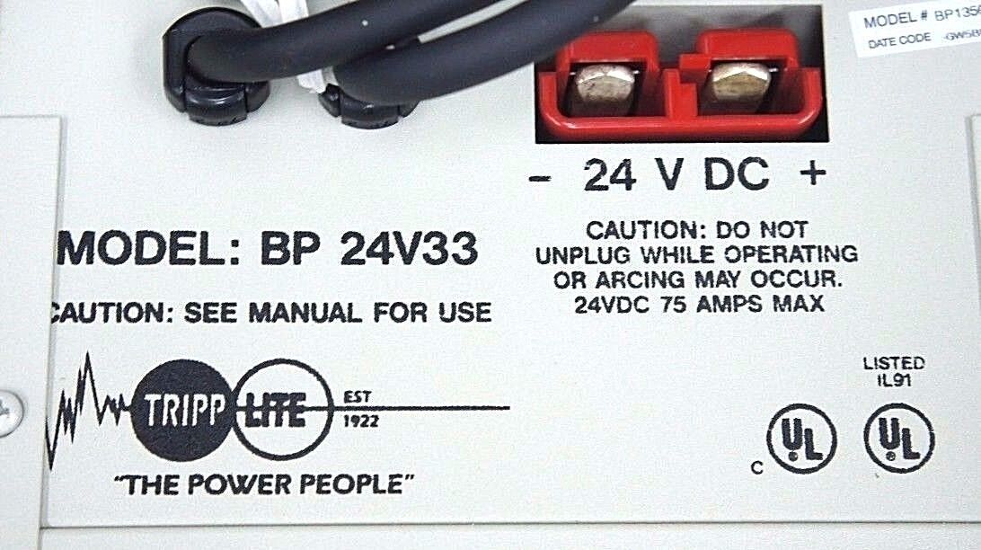 NIB TRIPP LITE BP-24V33 BP SERIES EXTERNAL BATTERY PACK BP24V33