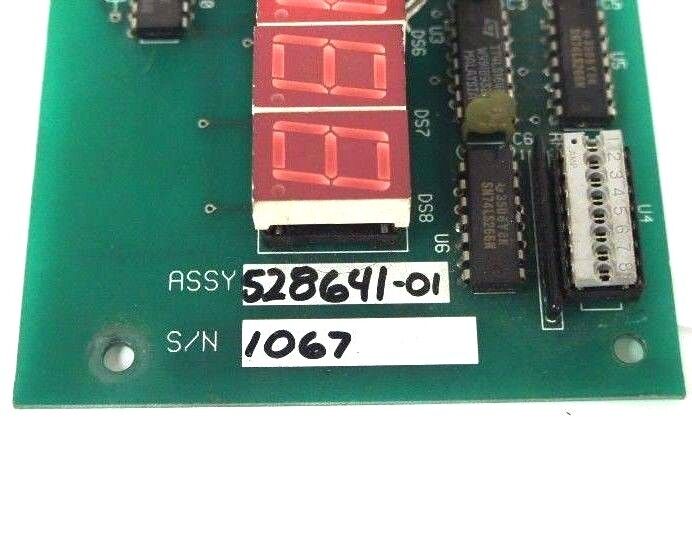ORBITRAN SYSTEMS PWB 528641 BOARD ASSY: 528641-01 W/ 528352 CONDUCTOR ADAPTER