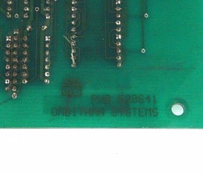 ORBITRAN SYSTEMS PWB 528641 BOARD ASSY: 528641-01 W/ 528352 CONDUCTOR ADAPTER