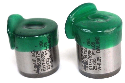 LOT OF 2 NEW AIP INC. 638729 1, 0117-RG8F OBL 25X25 P14.08 W-8.09 DWL090 PUNCH