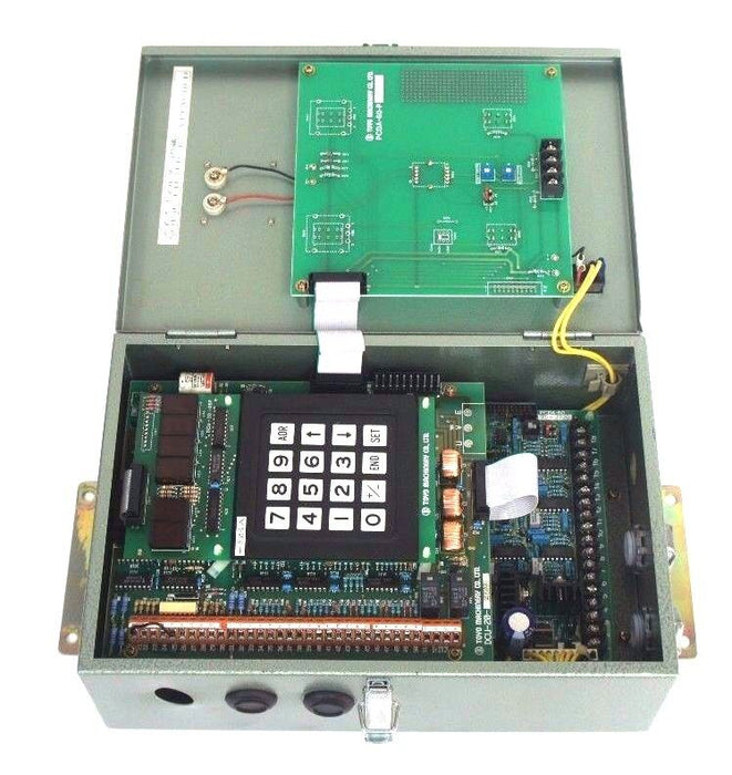 NEW TOYO MACHINERY MODEL: PCDA-60-SS CONTROL PANEL SERI.NO. 2720 PCDA-60