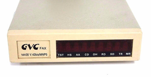 GVC TECHNOLOGIES F-1114V/R2 FAX MODEM 14400 V.42BIS/MNP5