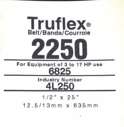 LOT OF 8 NEW GATES TRUFLEX V BELTS 4L250 4L285 4L470 4L280