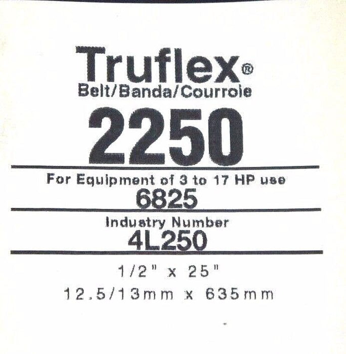 LOT OF 8 NEW GATES TRUFLEX V BELTS 4L250 4L285 4L470 4L280