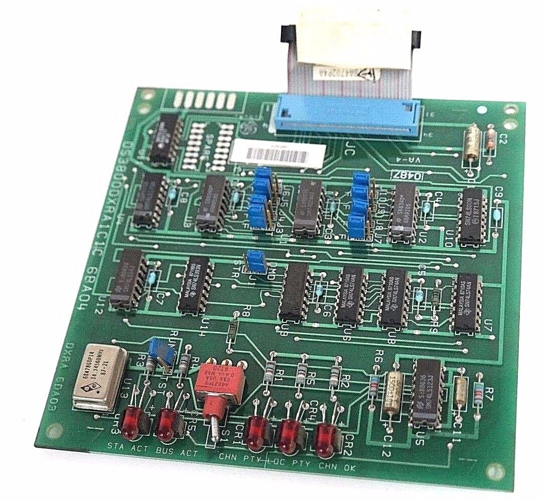 GENERAL ELECTRIC DS3800DXRA1C1C 6BA04 SIGNAL RECEIVER CARD SERIES 6 DXRA 6DA03