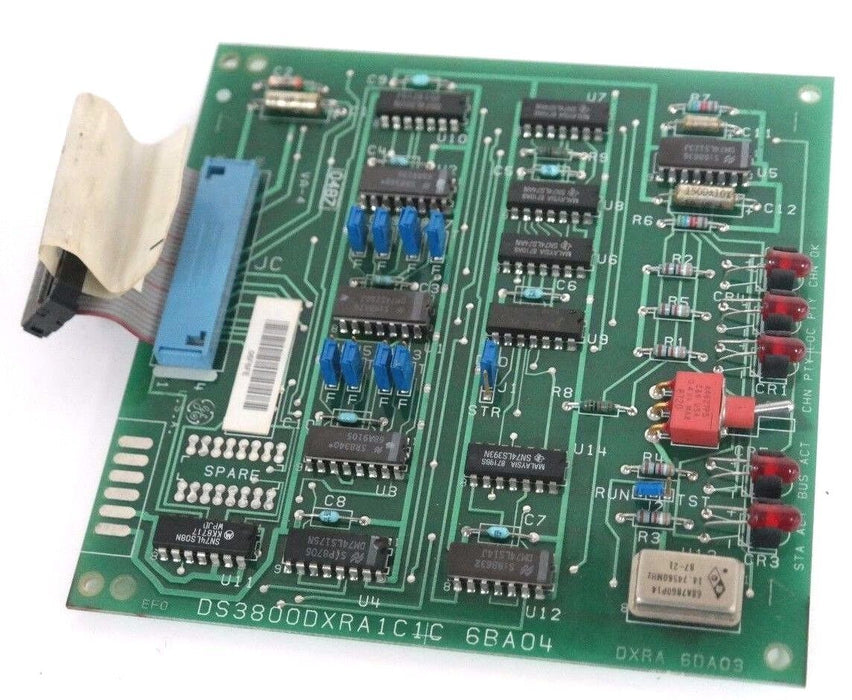 GENERAL ELECTRIC DS3800DXRA1C1C 6BA04 SIGNAL RECEIVER CARD SERIES 6 DXRA 6DA03