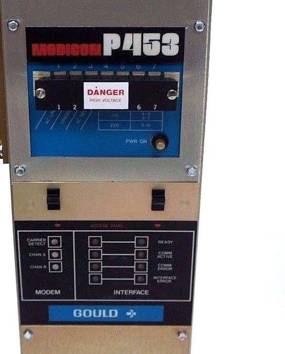 NIB GOULD AS-P453-612 MODULE REMOTE INTERFACE ASCII 115/230VAC 4.0AMPS 60HZ