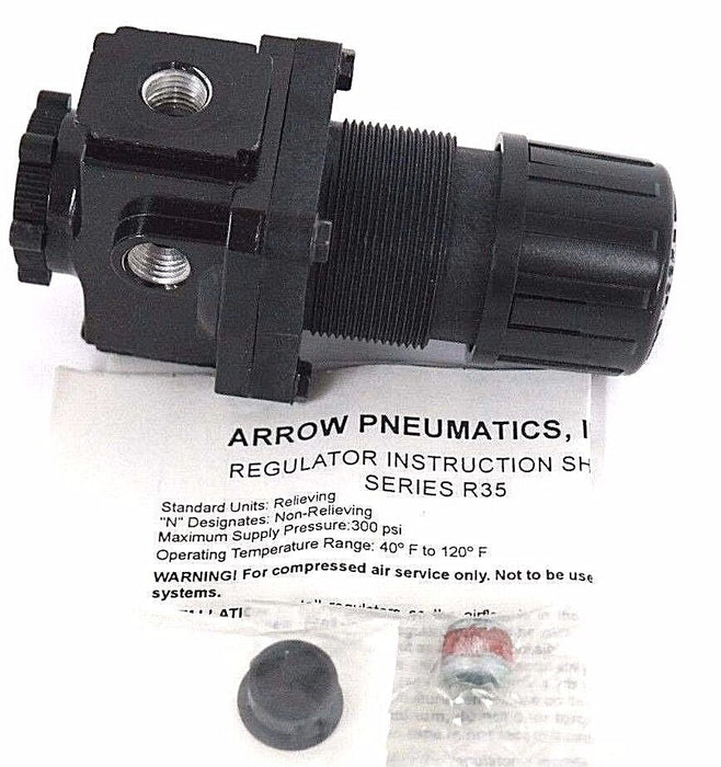 NIB ARROW PNEUMATICS R352 1/4 REGULATOR HW X13860