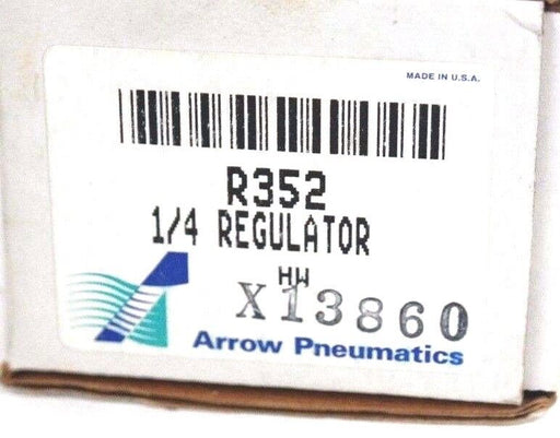NIB ARROW PNEUMATICS R352 1/4 REGULATOR HW X13860