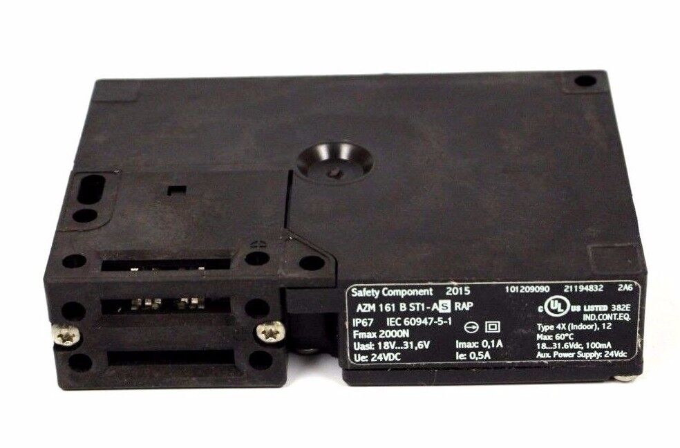 NIB SCHMERSAL AZM 161 B ST1-AS RAP 101209090 SAFETY INTERLOCK SWITCH 24VDC