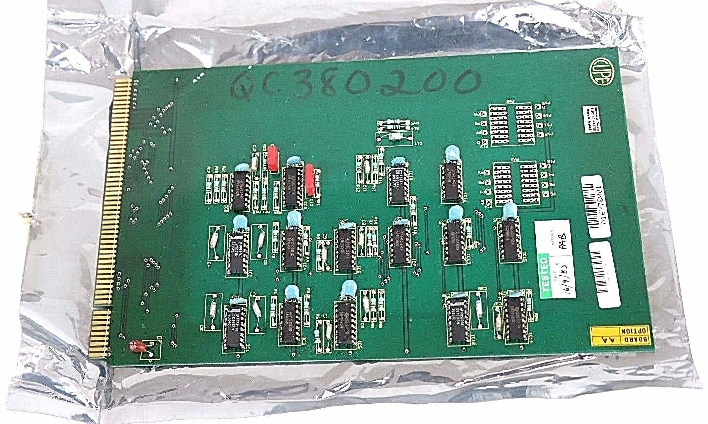 CUPE CUPROC EE00B3430A AUX. BOARD (REPAIRED)