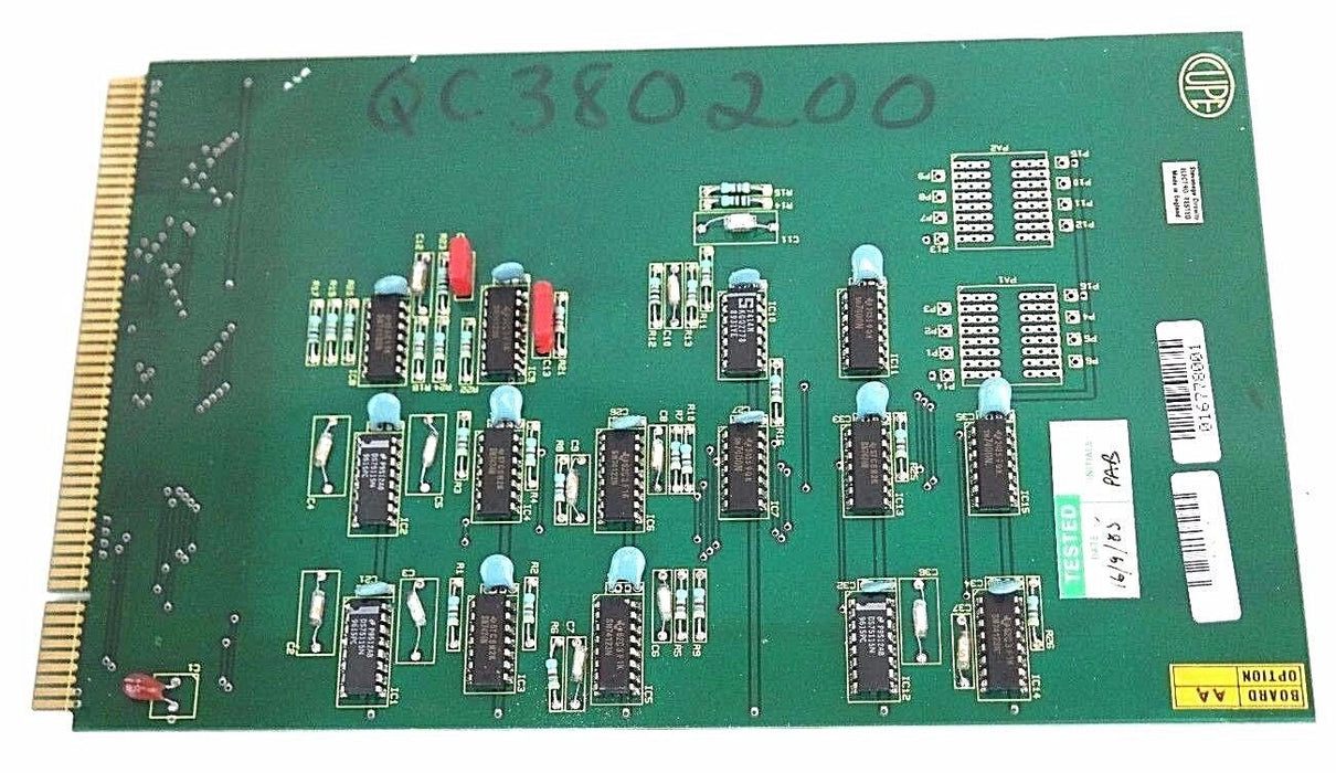 CUPE CUPROC EE00B3430A AUX. BOARD (REPAIRED)