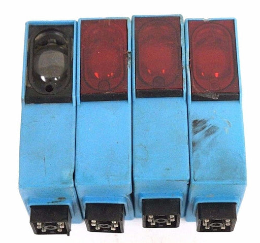 LOT OF 4, SICK OPTIC SENSICK P WE27-R630 PHOTOELECTRIC INDICATOR, WE27R630