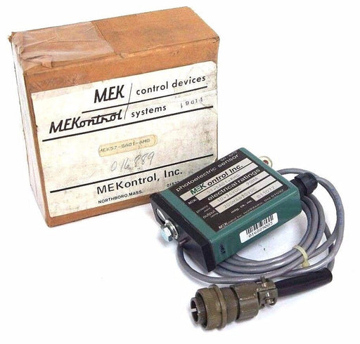 NIB MEKONTROL MEK-57-SA01-AMG PHOTOELECTRIC SENSOR 10-36VDC 90MA B11077