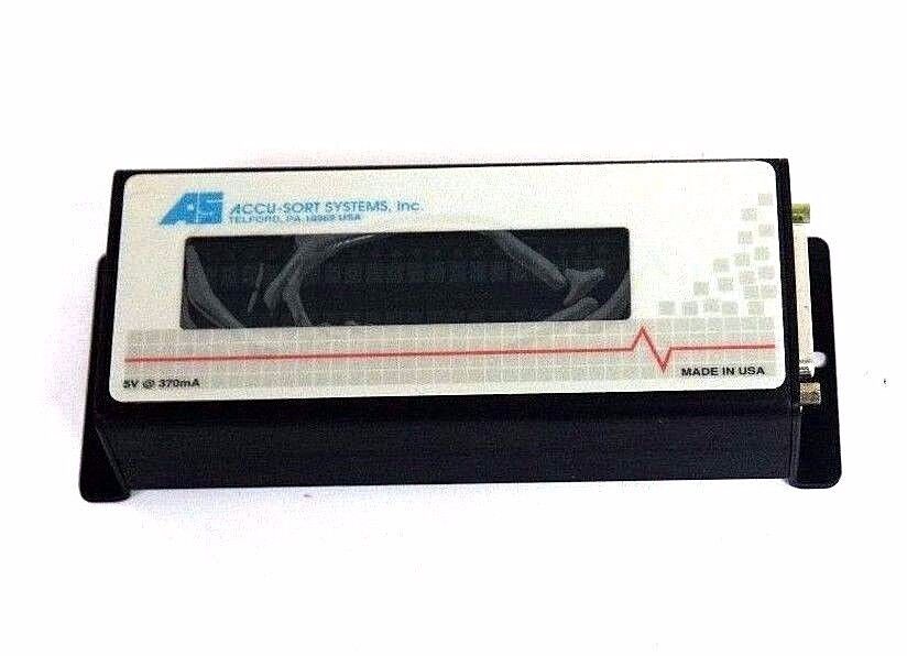 NIB ACCU SORT 1000016277 GP018 REMOTE DISPLAY 40 CHARACTER BAR CODE ACCESSORY