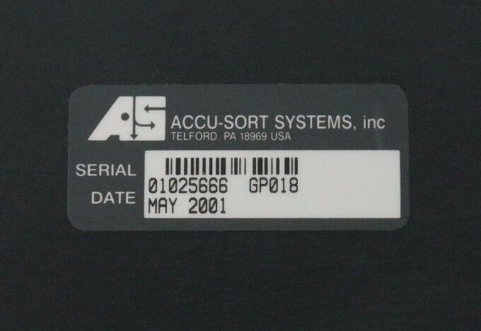 NIB ACCU SORT 1000016277 GP018 REMOTE DISPLAY 40 CHARACTER BAR CODE ACCESSORY