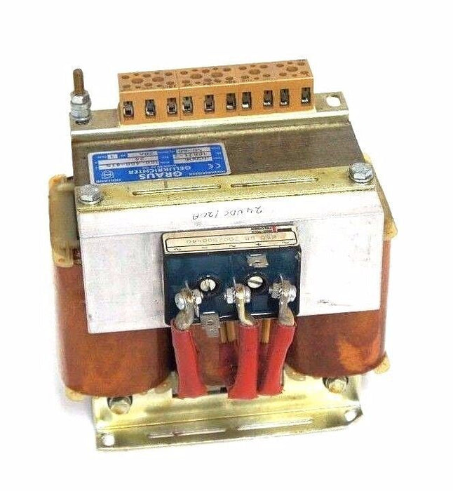 GRAUS TYPE: JGD06 NR: 30671-7 FREQ:50-60 20A 3FASE 24SEC 380-400-415 TRANSFORMER