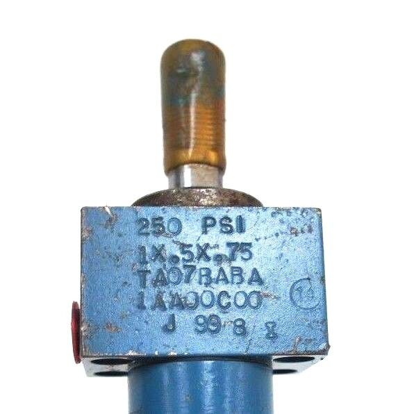 VICKERS TA07BABA 1AA00C00 J 99 8 I CYLINDER 1X.5X.75 250PSI