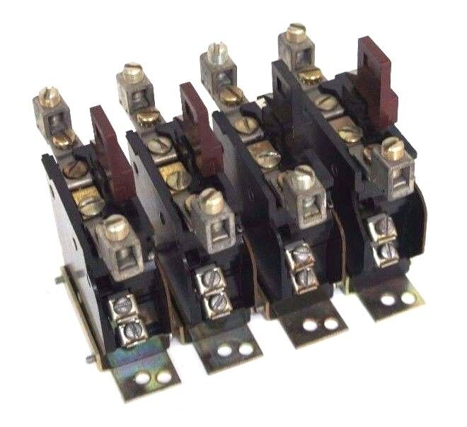 WESTINGHOUSE AN21P THERMAL OVERLOAD RELAY NON-COMPENSATED 600V AC MAX - LOT OF 4