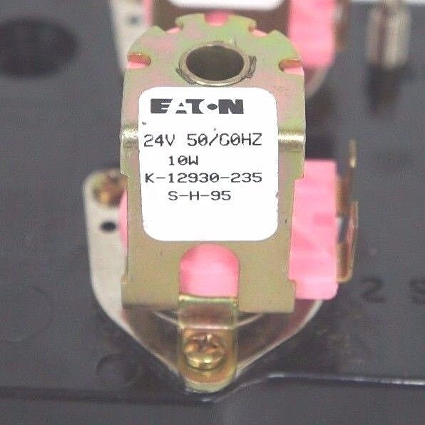 NEW EATON, K-12930-235 S-H-95 SOLENOID VALVE 24V 50/60HZ 10W W/ 12495AF 51892-08