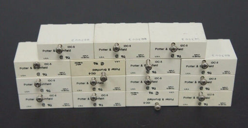 LOT OF 15 POTTER & BRUMFIELD IDC-5 I/O MODULES IDC5, 10-36 VDC