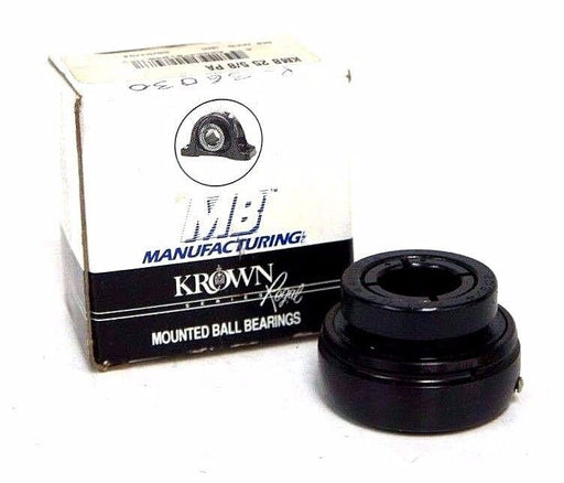 NIB MB MANUFACTURING KMB 25 5/8 PA MOUNTED BALL BEARINGS KMB-25-5/8-PA