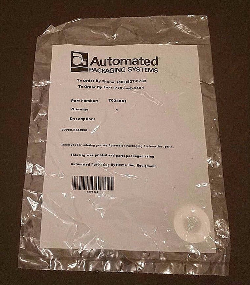 LOT OF 13 NEW AUTOMATED PACKAGING SYSTEMS 70236A1 BEARING COVERS