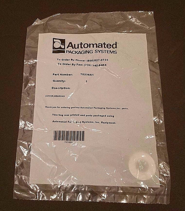 LOT OF 13 NEW AUTOMATED PACKAGING SYSTEMS 70236A1 BEARING COVERS