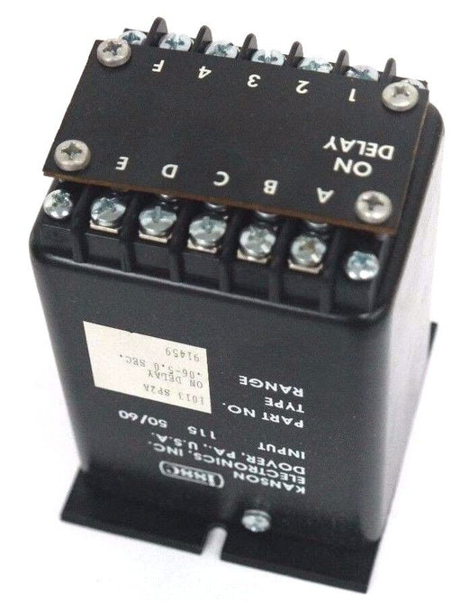 NIB ISSC KANSON 1013-SP2A TIMER STATE TYPE ON DELAY .06-5.0 SEC. 115 50/60 91459
