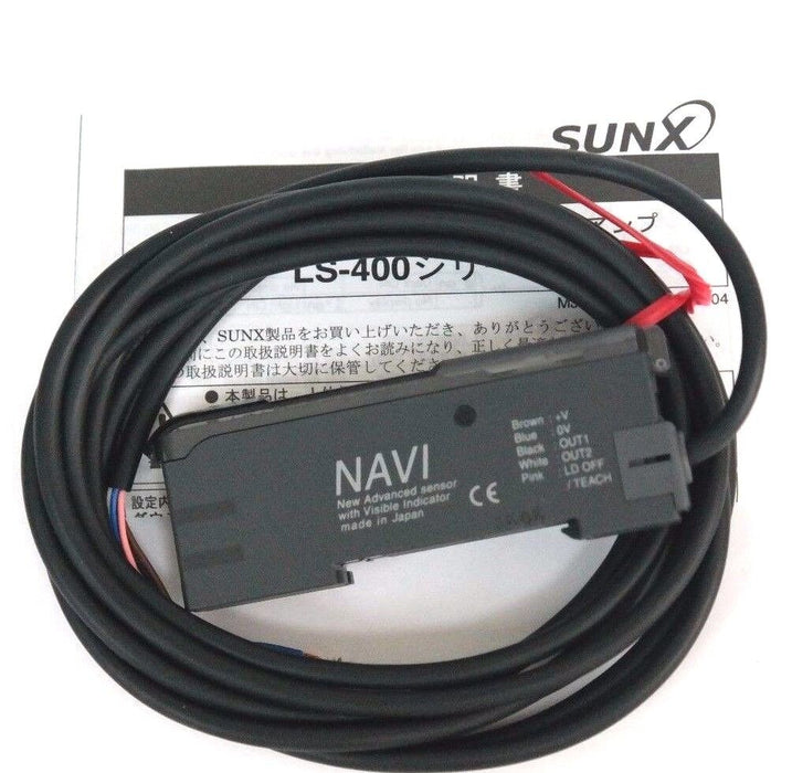 NIB SUNX LS-401-C2 SENSOR AMPLIFIER DIGITAL ULS401C2 0109-0101-02, LS401C2