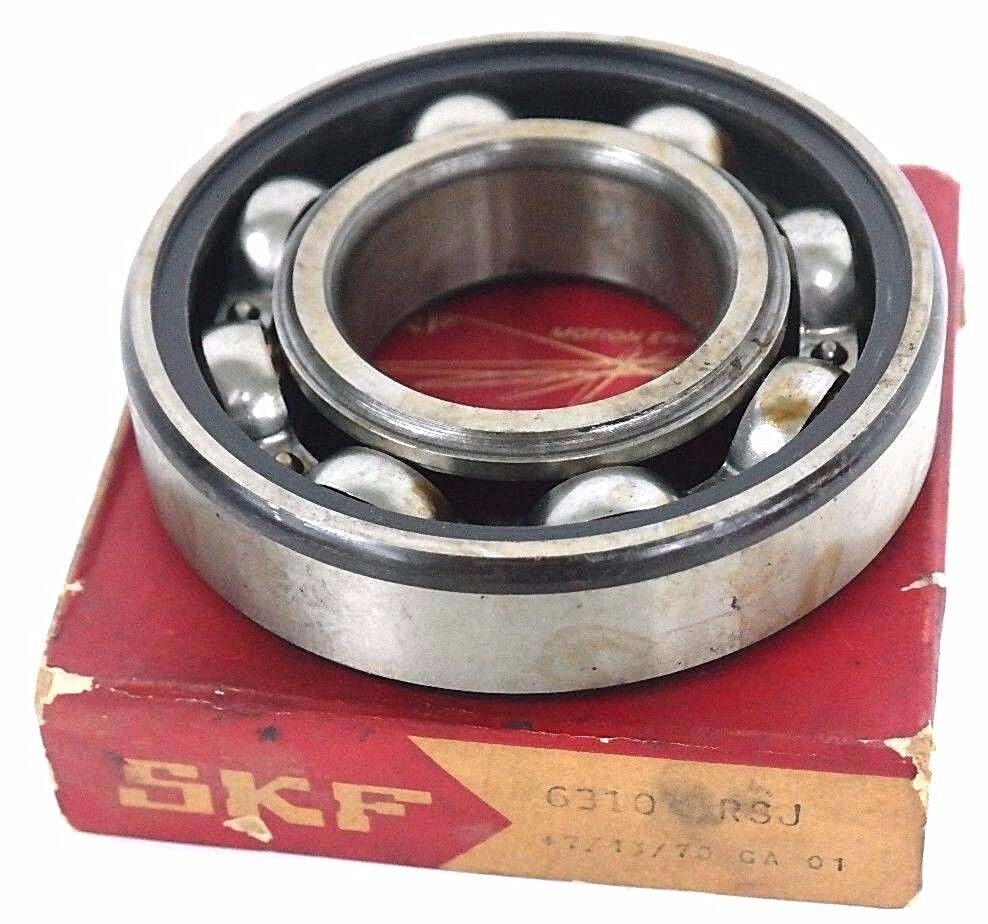 NIB SKF 6310 RSJ BALL BEARING 7/13/70 GA 01 6310RSJ