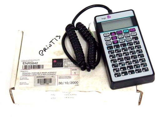 IMAJE 721 INKJET CODER ENR5451 W/ NEW ENR5842 HAND HELD TERMINAL PBS 3159