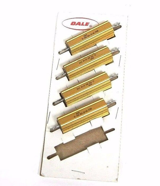 LOT OF 4 NEW DALE RESISTORS NH-50 50W 25 OHMS 1% 8923