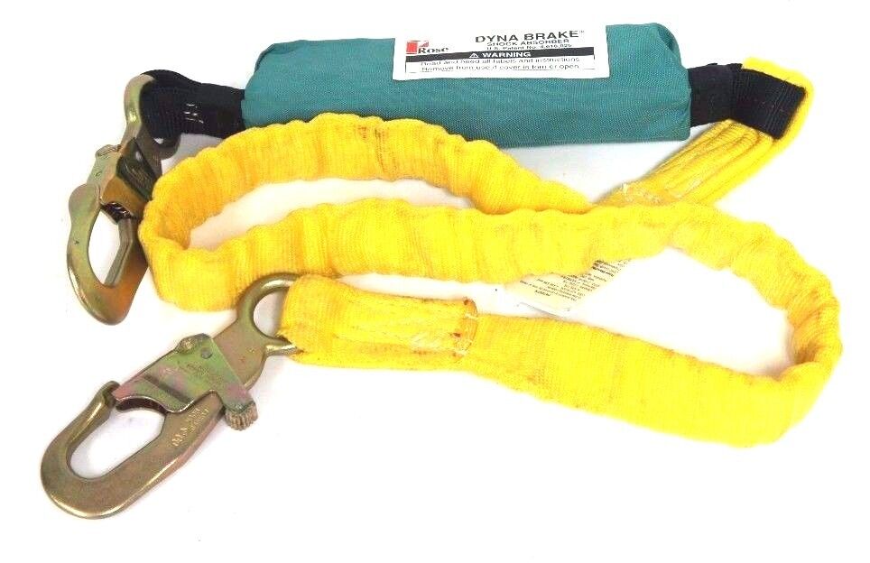NEW MSA ROSE 501572 LANYARD WITH INTEGRAL DYNABRAKE SHOCK ABSORBER