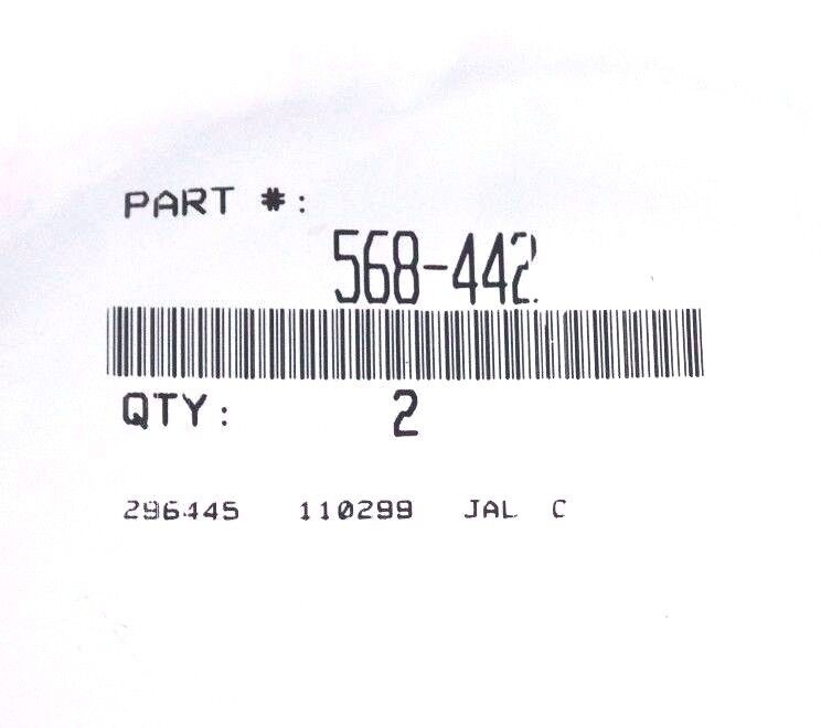 NIB PART#: 568-442 O-RING CIRCULAR 568442 - LOT OF 4