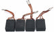 LOT OF 4 NEW SPC E47 CARBON BRUSHES