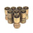 LOT OF 8 NEW PARKER 10643-12-8 CRIMP FITTINGS FEMALE JIC 37 SWIVEL STRIAGHT