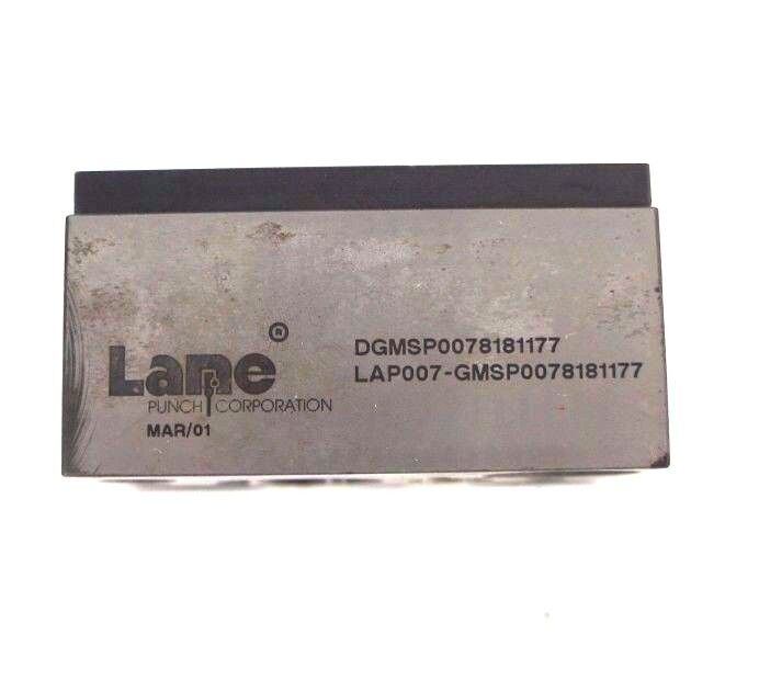 LANE PUNCH CORPORATION DGMSP0078181177 BLOCK LAP007-GMSP0078181177