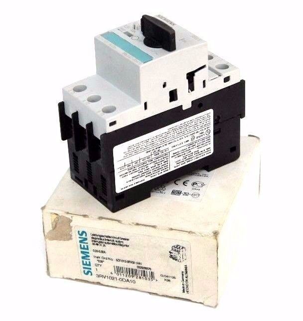 NIB SIEMENS 3RV1021-0DA10 MOTOR STARTER, 3RV10210DA10