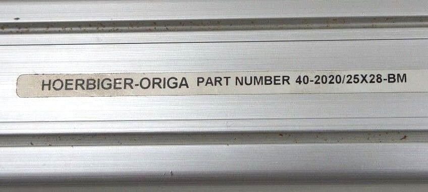 HOERBIGER ORIGA 40-2020/25X28-BM PNEUMATIC ACTUATOR 40MM BORE 28MM STROKE