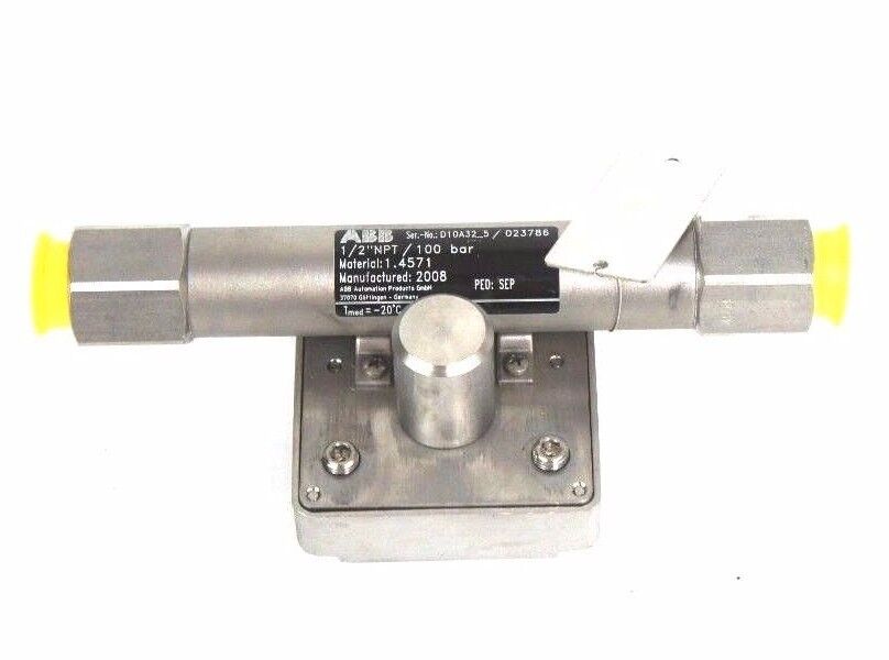 NEW ABB D10A32-5 FLOWMETER 1/2" NPT 420144761/X043 D10A325