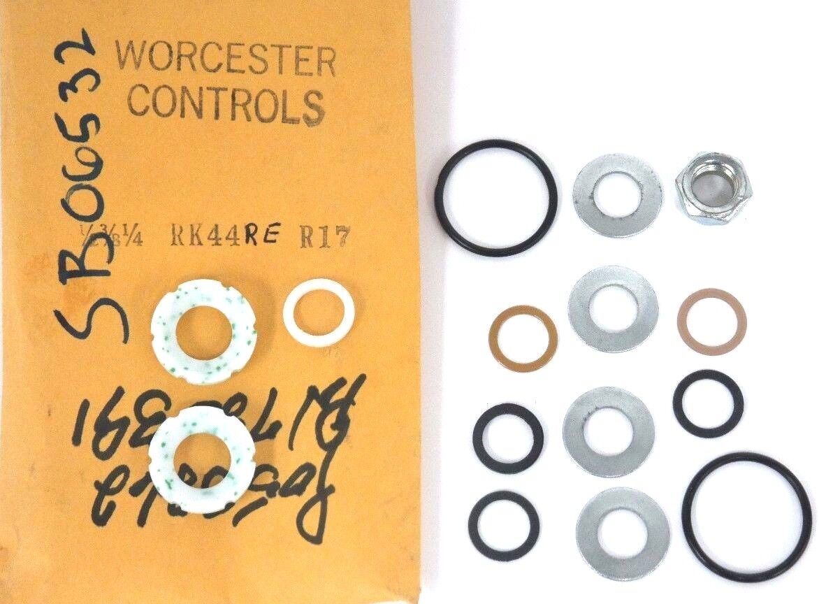 NEW WORCESTER CONTROLS RK44RER17 REPAIR KIT 1/2, 3/8, 1/4, RK44RE R17